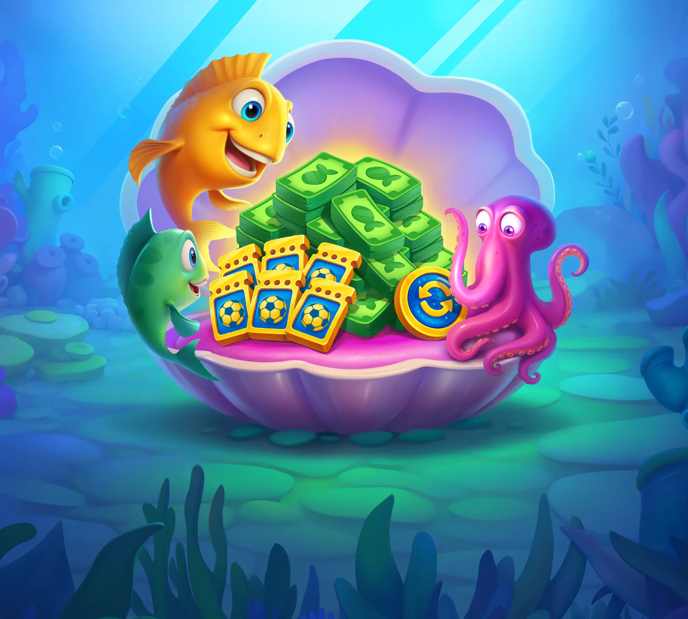 Player tracking progress of active promotions within the Spinfin app dashboard